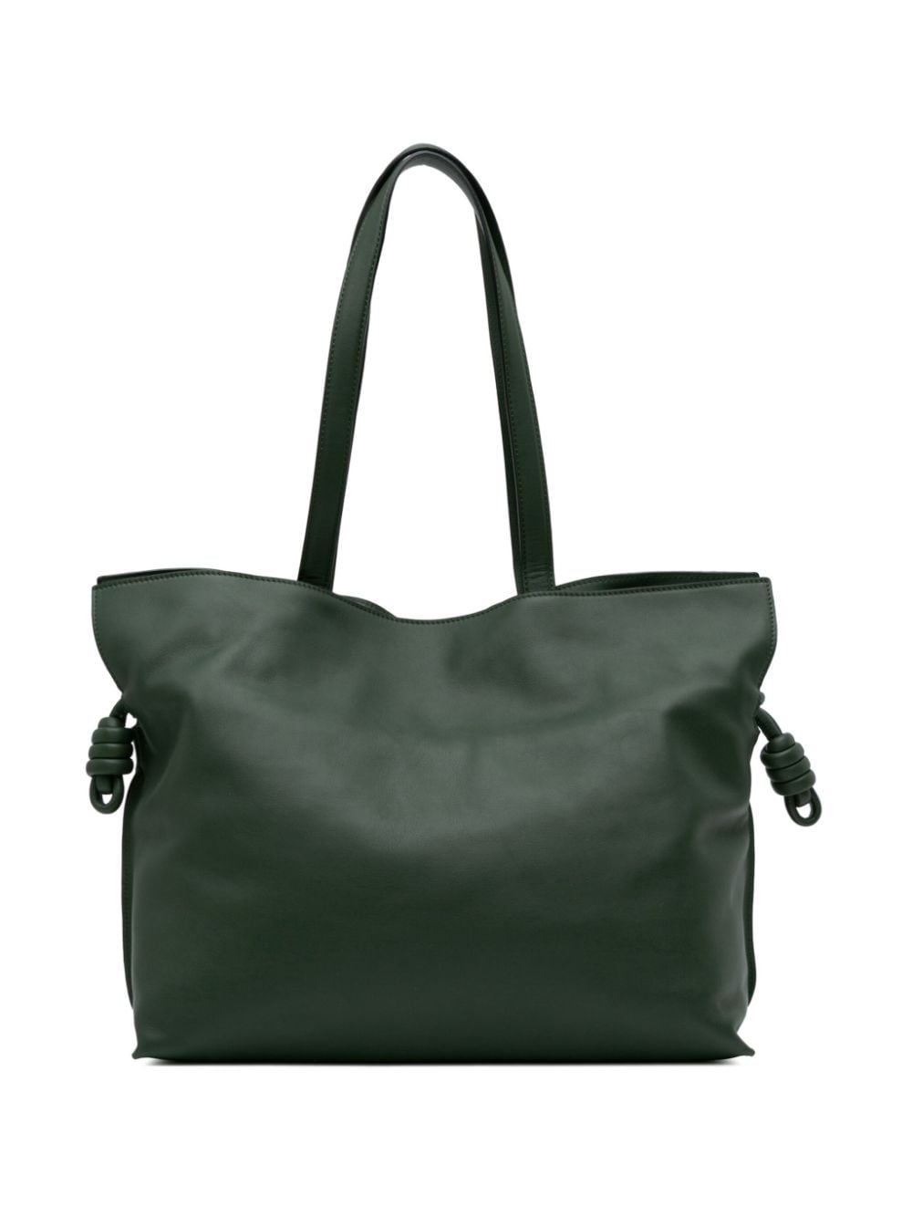 Loewe Pre-Owned 2022 Flamenco Knot Leather tote bag - Groen