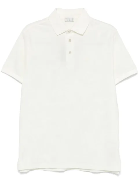 ETRO paisley polo shirt