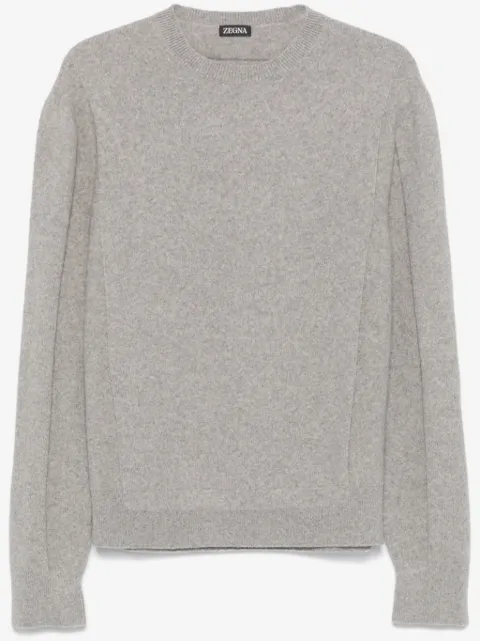 Zegna panelled-design sweater