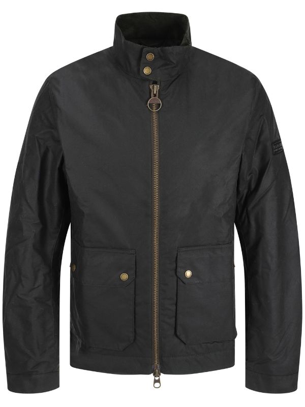 Barbour International Lutlaw Harrington Jacket Grey