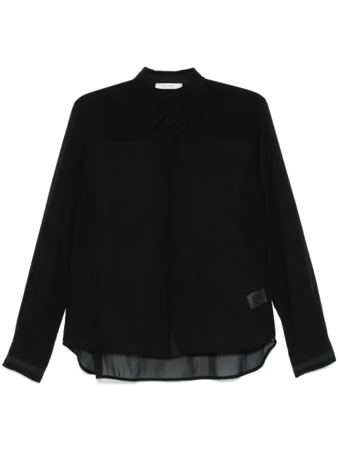 Kristensen Du Nord semi-sheer shirt