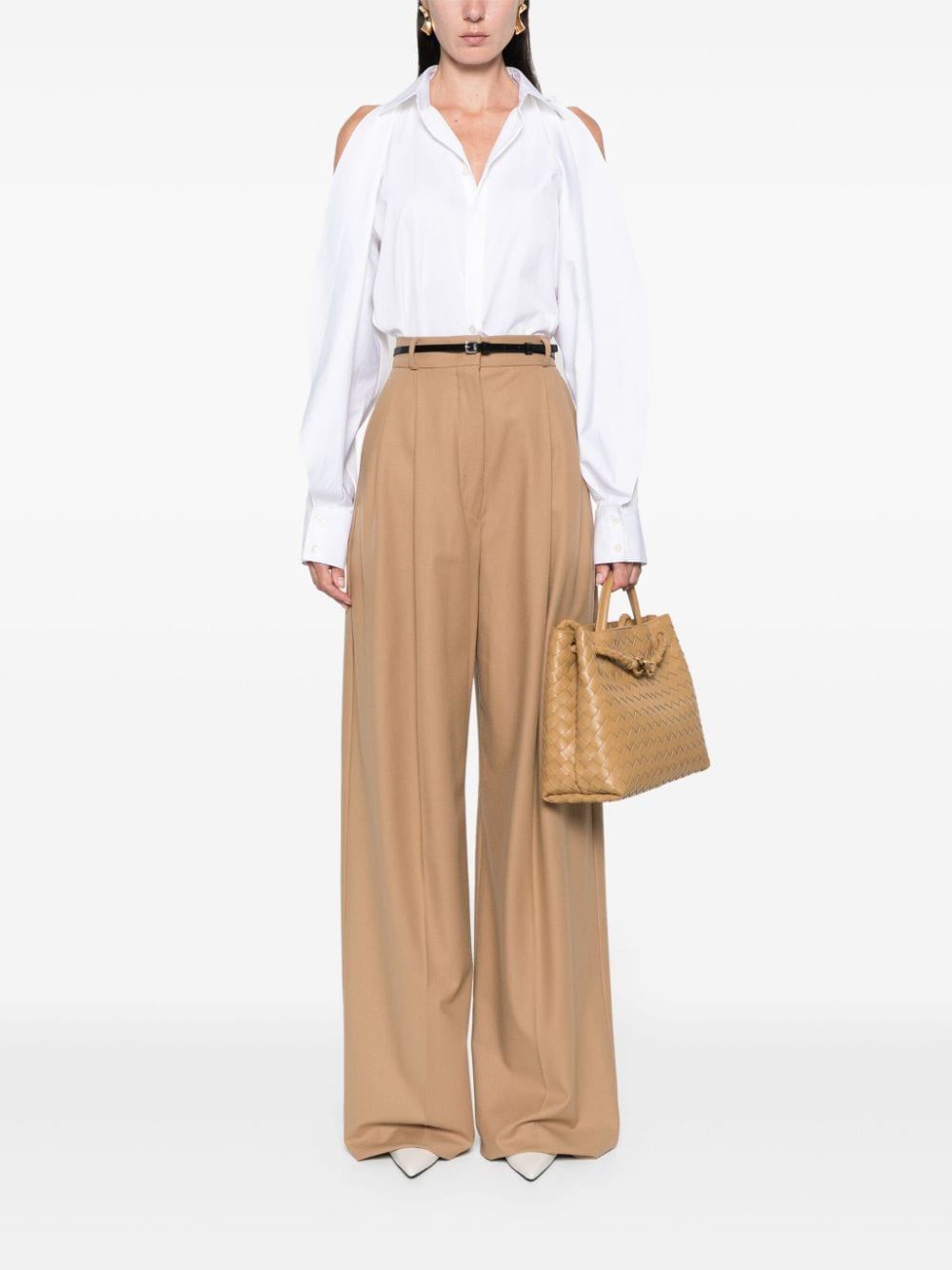 Sportmax Kiens broek - Bruin