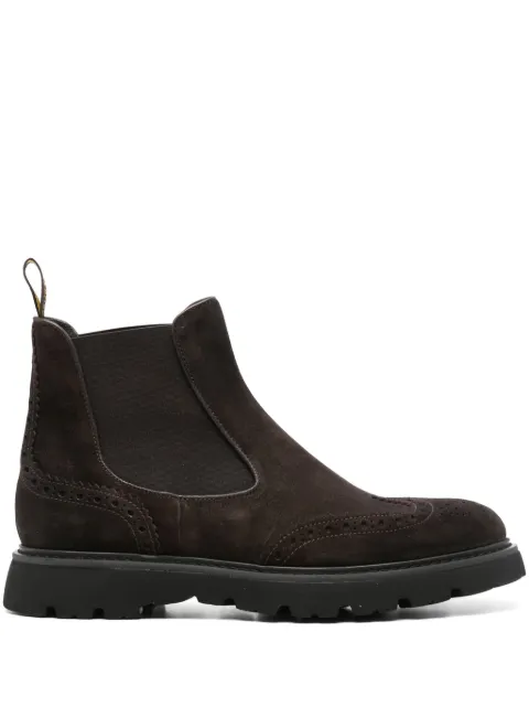 Doucal's brogue-trim ankle boots