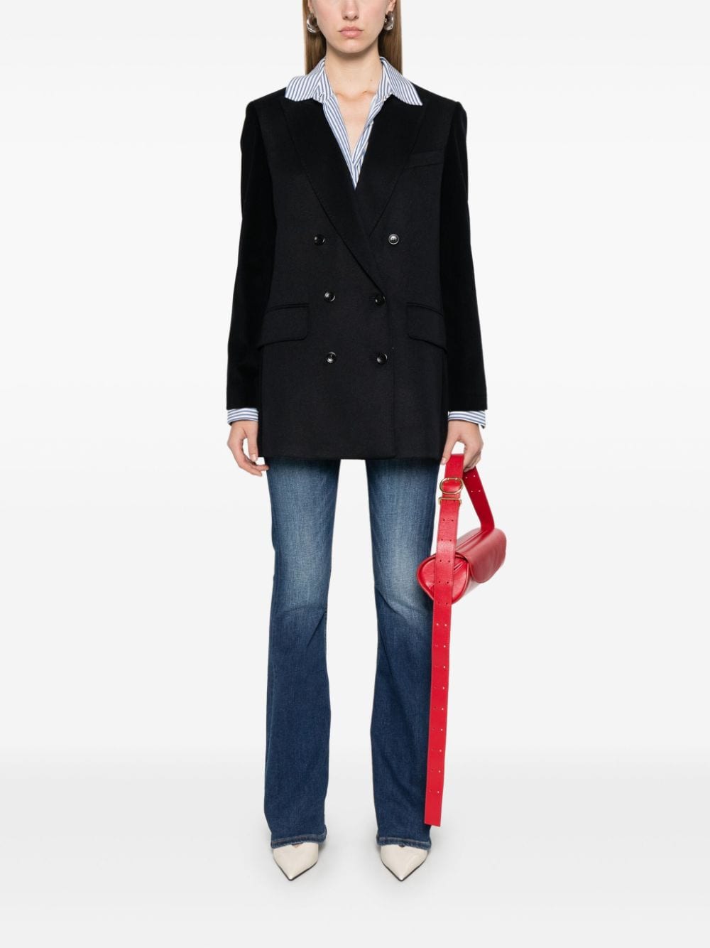 Max Mara Potente blazer - Blauw