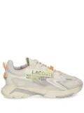 Lacoste embossed logo trainers - White