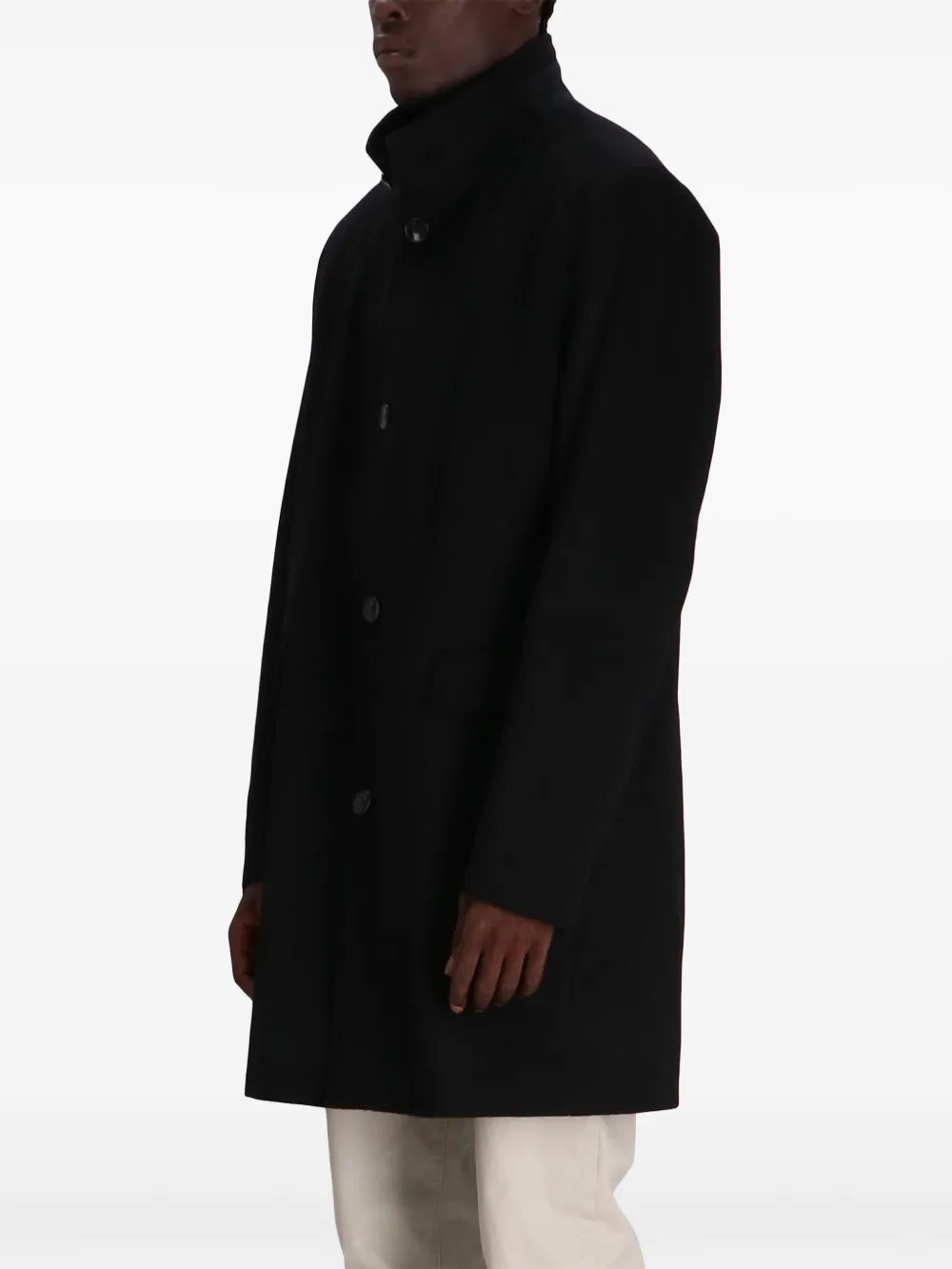 BOSS Regular-fit jas Zwart
