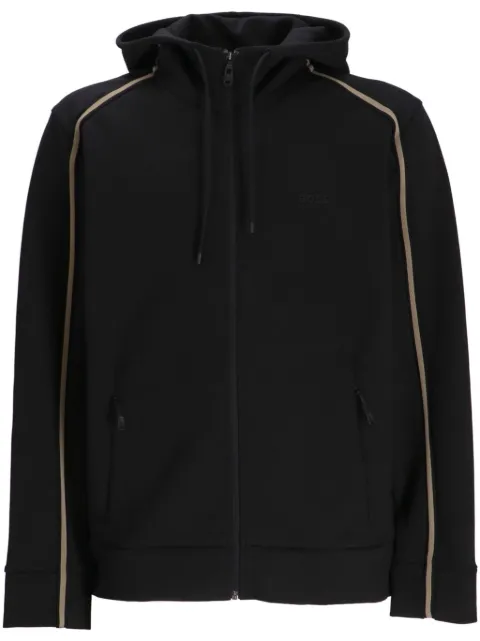 BOSS hoodie con cierre