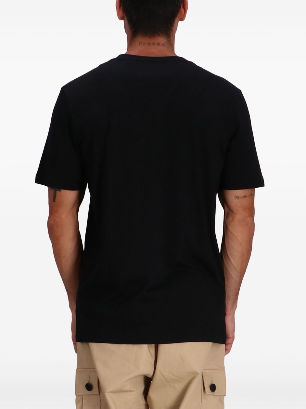 Shop Hugo Egeeno T-shirt In Black