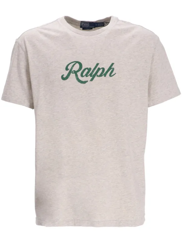 カタログギフトも！ Ralph Polo Lauren JP FARFETCH | グレー | Tシャツ ロゴ トップス