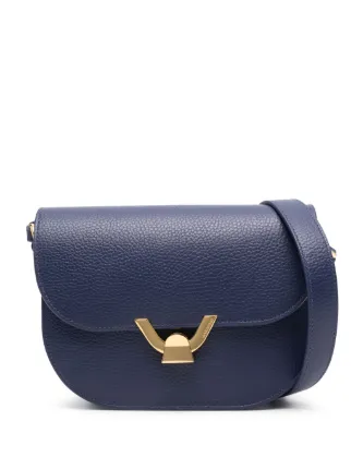 ショルダーバッグ・ポシェット COCCINELLE Woman Shoulder bag Gnawed Blue E1SS6130101 B36 COCCINELLE: Dew shoulder bag - Gnawed Blue | Coccinelle