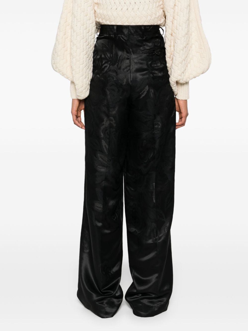 ETRO jacquard trousers Women