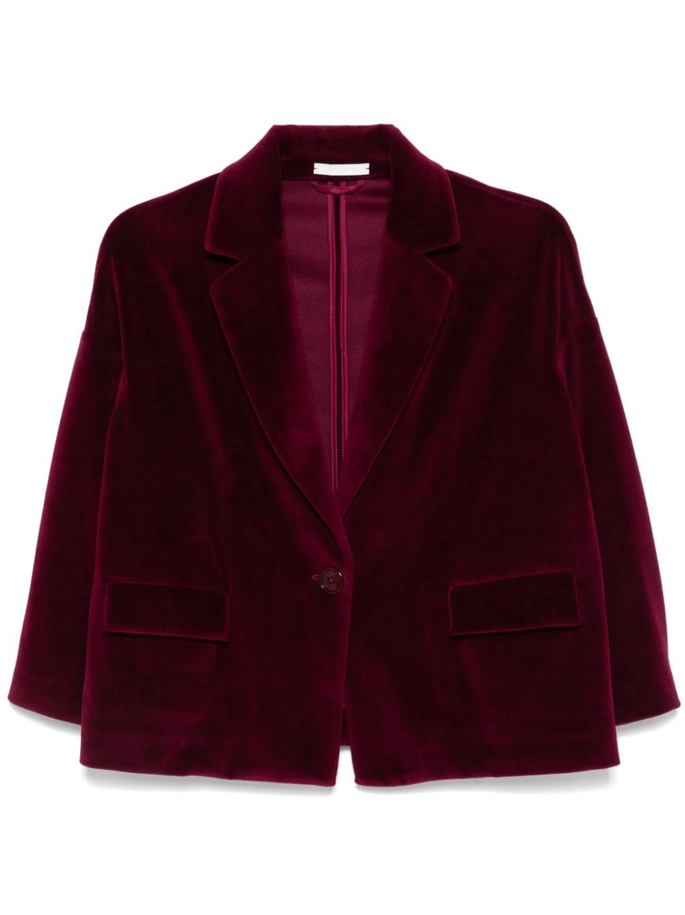 velvet blazer