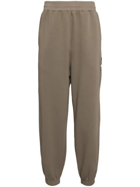 izzue pantalon de jogging à patch logo