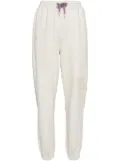 AAPE BY *A BATHING APE® logo-appliqué sweatpants - Neutrals