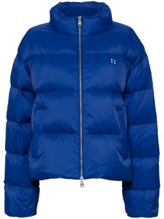 Ader Error TRS Tag Puffer Jacket | Blue | FARFETCH CA