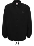 AAPE BY *A BATHING APE® logo-patch shirt jacket - Black