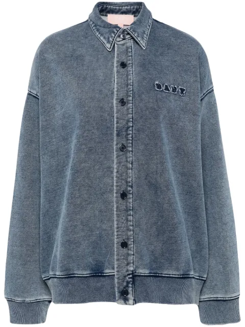 BAPY BY *A BATHING APE® logo-patch long-sleeved shirt