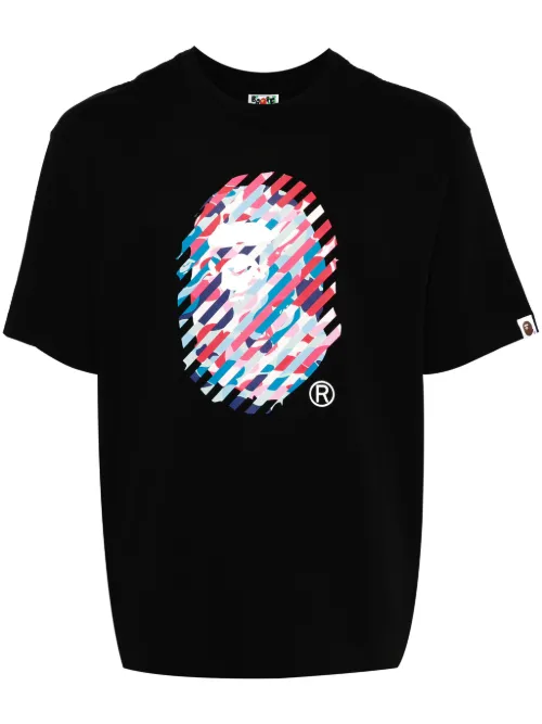 T-shirt ABC CAMO ILLUSION APE - A BATHING APE® - Modalova