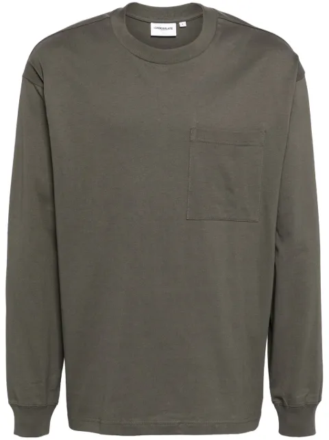 CHOCOOLATE T-shirt med påsyet lomme