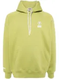 AAPE BY *A BATHING APE® logo-patched hoodie - Green
