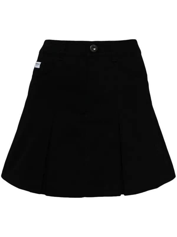 cotton mini skirt