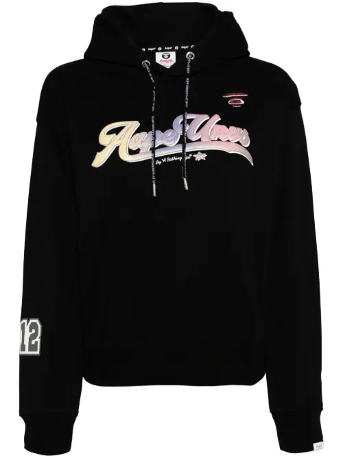 Hoodie à logo imprimé - AAPE BY *A BATHING APE® - Modalova