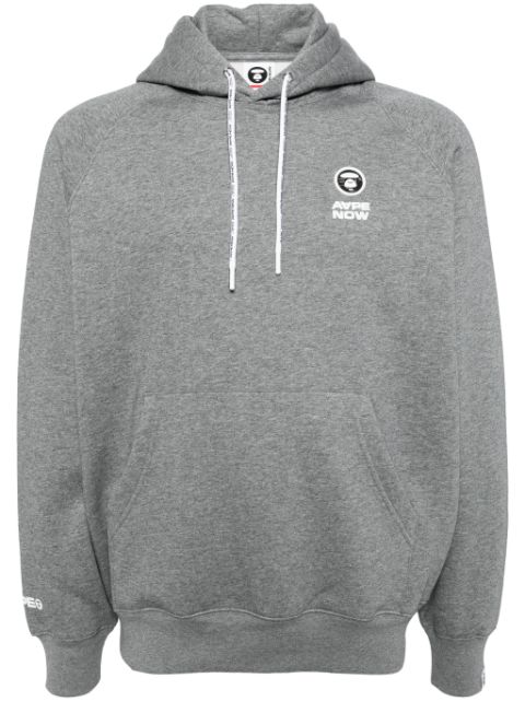 AAPE BY *A BATHING APE logo-patched hoodie Men