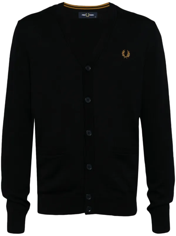 【再入荷】 Fred JP FARFETCH | ブラック | Vネックカーディガン Perry トップス