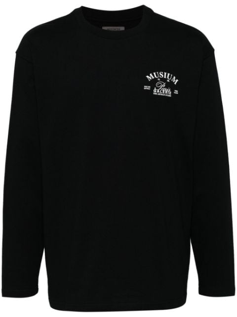 Musium Div. logo-print long-sleeved T-shirt