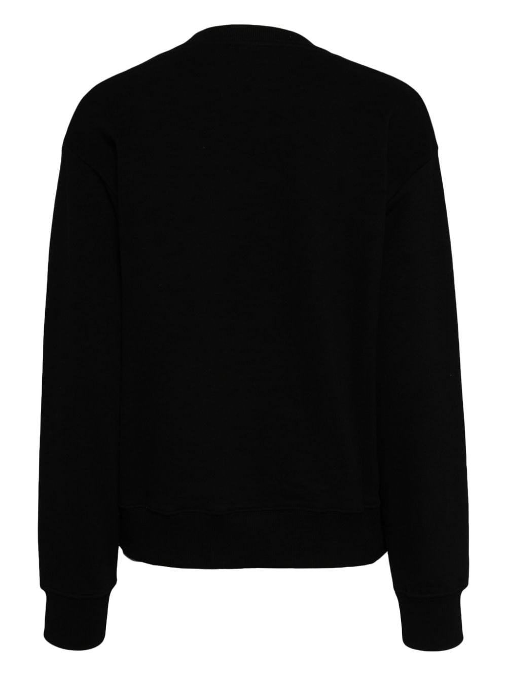 CHOCOOLATE Sweater met geborduurd logo - Zwart