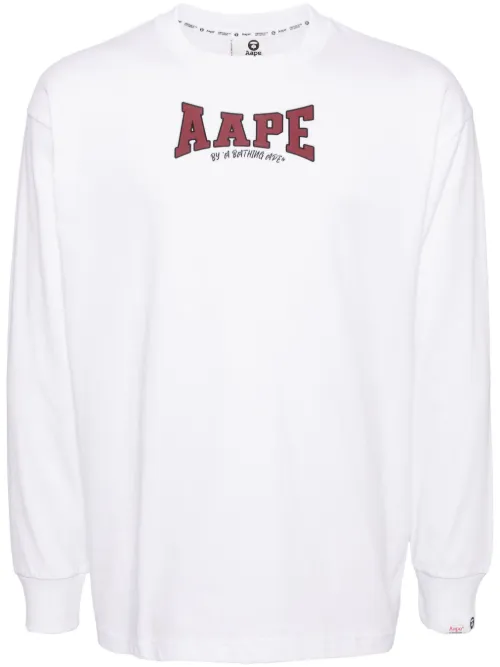 T-shirt à logo imprimé - AAPE BY *A BATHING APE® - Modalova