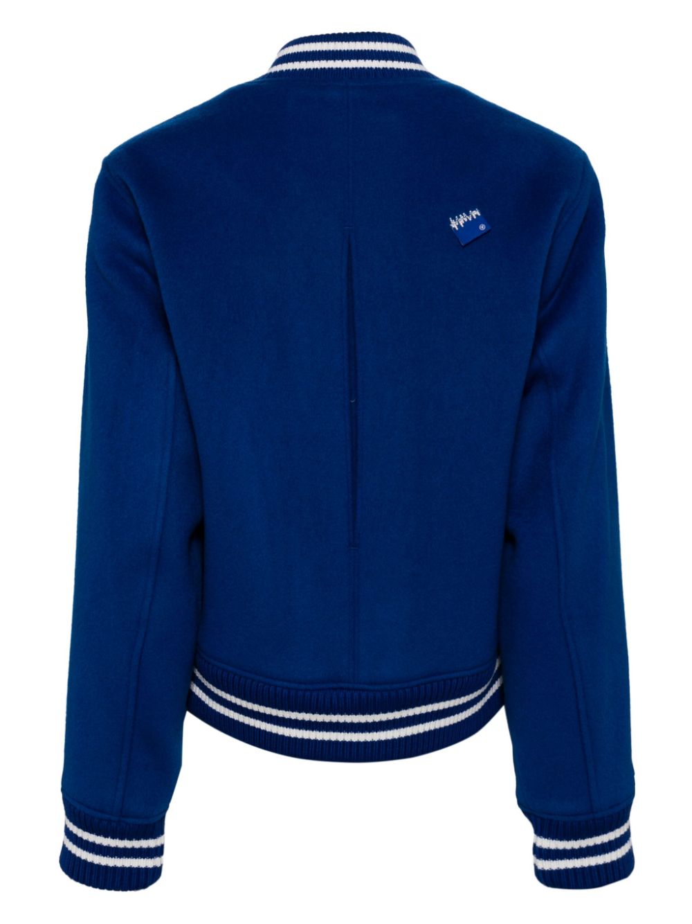 Ader Error TRS Tag varsity jacket - Blue