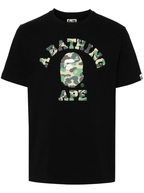 A BATHING APE® 1ST CAMO college tee