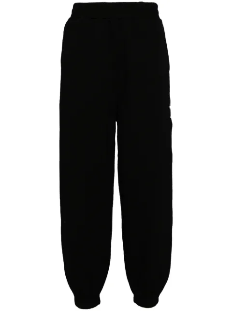 izzue logo-patched track pants
