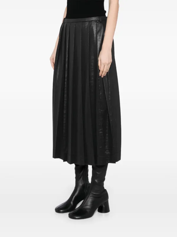 Low Classic プリーツ スカート | ブラック | FARFETCH JP