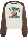 AAPE BY *A BATHING APE® graphic-print cotton sweatshirt - Brown