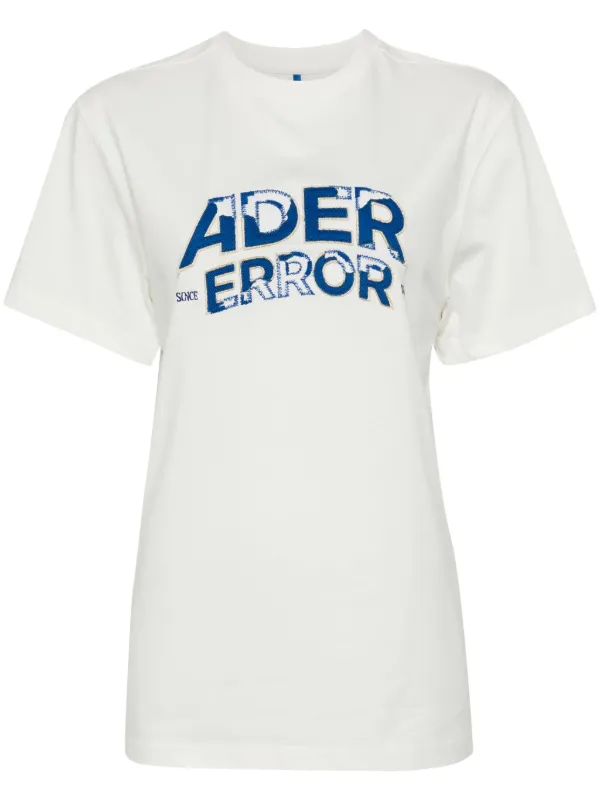 ADERERROR Edca Product. 52 Off white Tシャツ Ader Error White Edca Product. 52 T-shirt In Multicolor