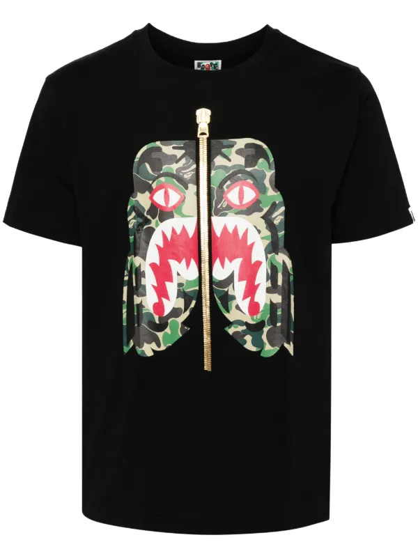 上品なブランド Black | Tee Tiger CAMO ABC APE® BATHING A | BH FARFETCH トップス