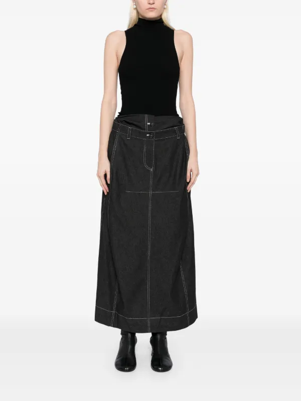 [LOW CLASSIC] / ☆ 24FW DOUBLE WAIST DENIM LONG SKIRT /BLACK 25158294_55553986_600.jpg