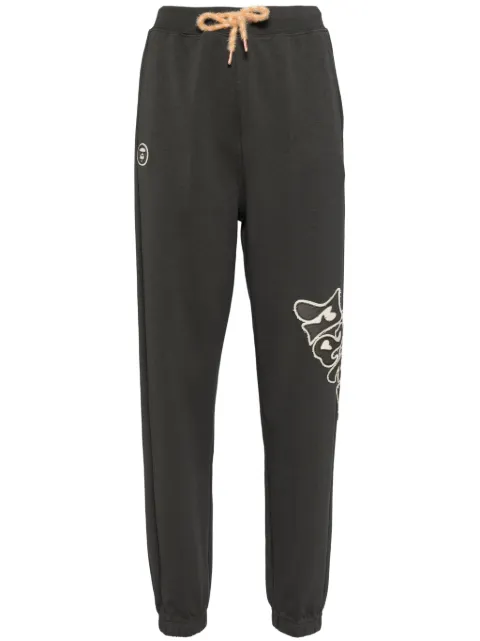 AAPE BY *A BATHING APE® pantalon de jogging à logo appliqué