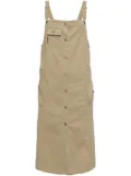 Musium Div. corduroy overall dress - Neutrals