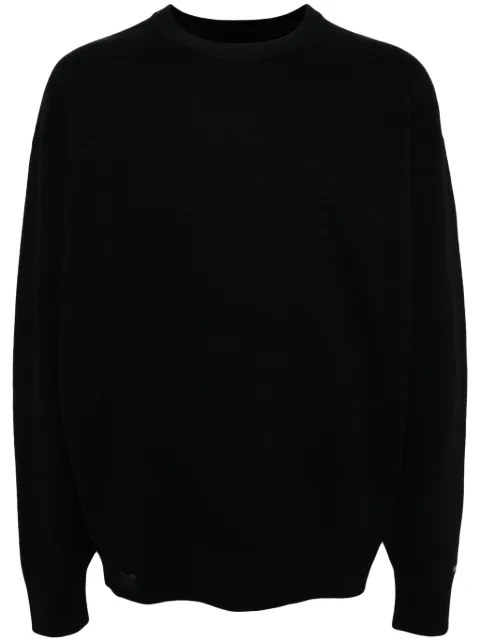 izzue slogan-printed jumper