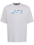 A BATHING APE® Abc camo college Tee - Grey
