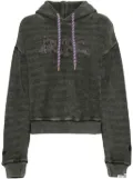 AAPE BY *A BATHING APE® logo-embellished cotton hoodie - Green