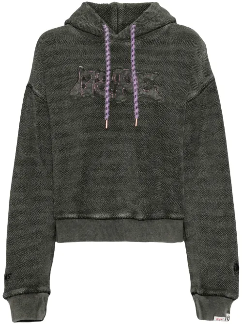 Hoodie à logo strassé - AAPE BY *A BATHING APE® - Modalova