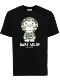 A BATHING APE® Abc camo baby milo Tee - Black