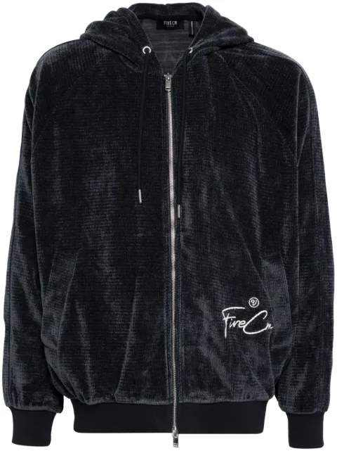 FIVE CM veste en chenille à manches longues