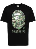 A BATHING APE® logo-print cotton T-shirt - Black