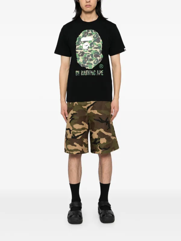 A BATHING APE® ロゴ Tシャツ | ブラック | FARFETCH JP