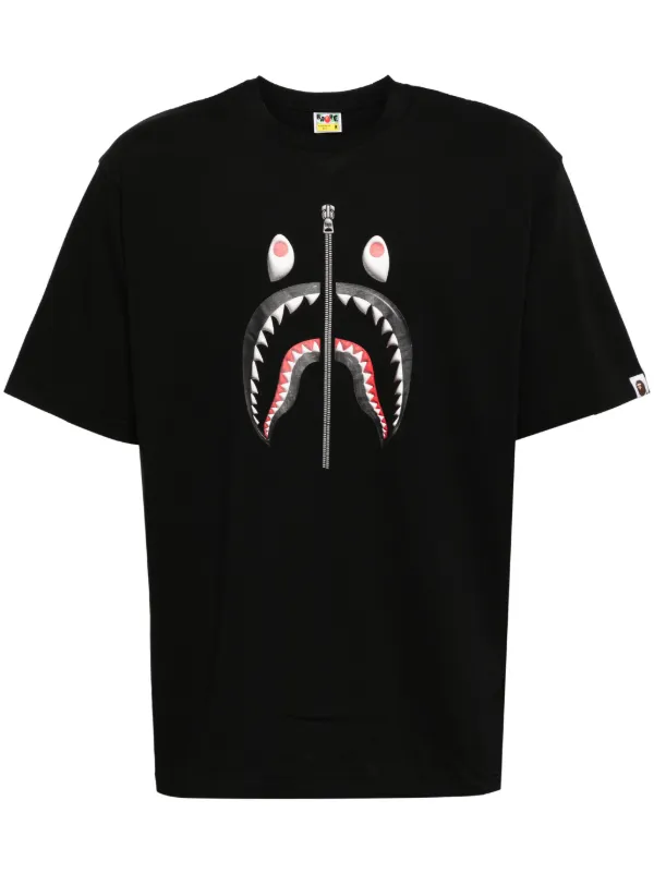 A BATHING APE® ロゴ Tシャツ | ブラック | FARFETCH JP